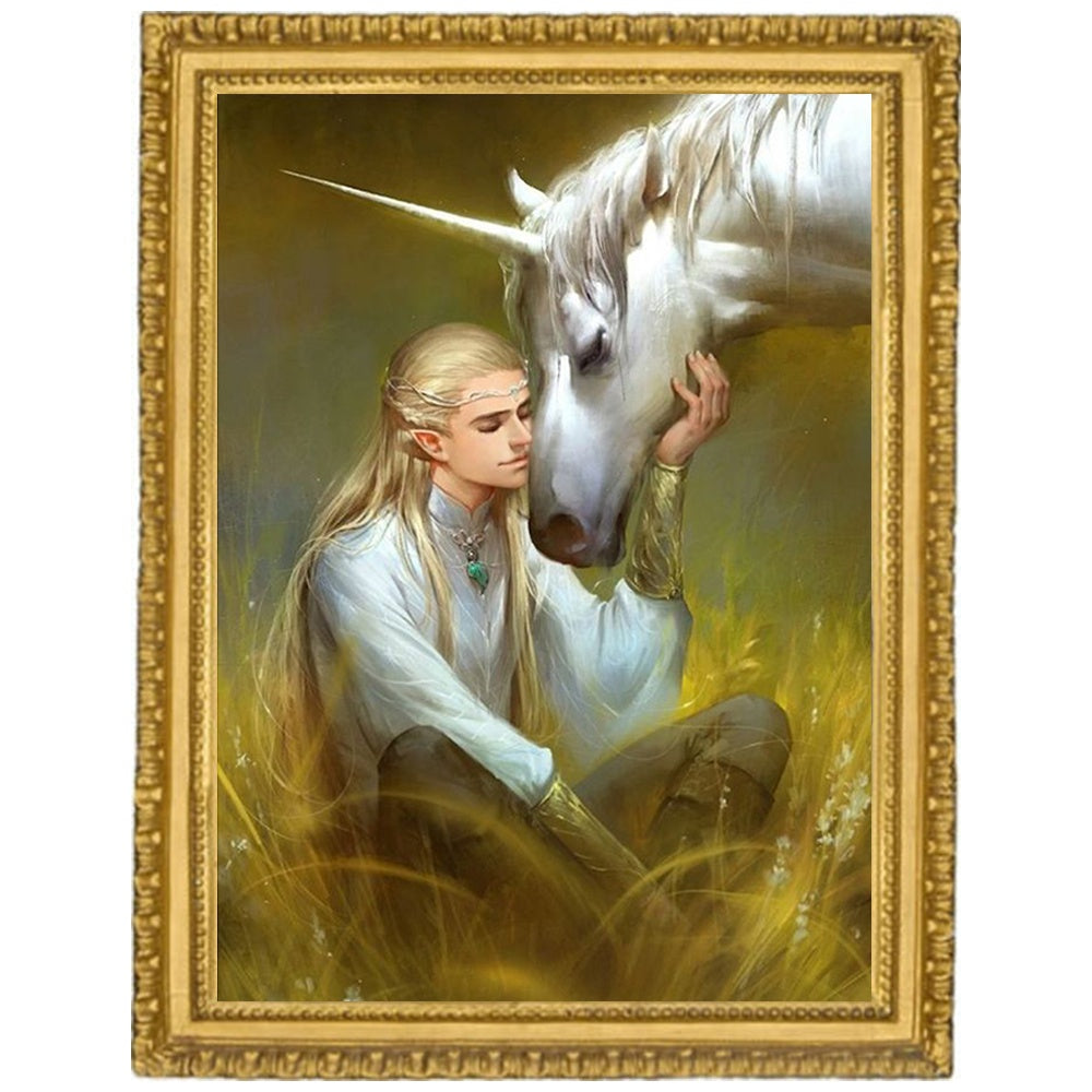 FIYO 5D Diamond Painting Unicorn Square/Round Diamond Art